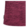 Cassis Marl - Side - Trespass Womens-Ladies Selinne Duo Skin Active Top