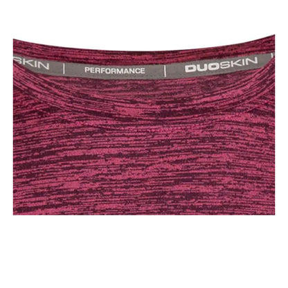 Cassis Marl - Lifestyle - Trespass Womens-Ladies Selinne Duo Skin Active Top