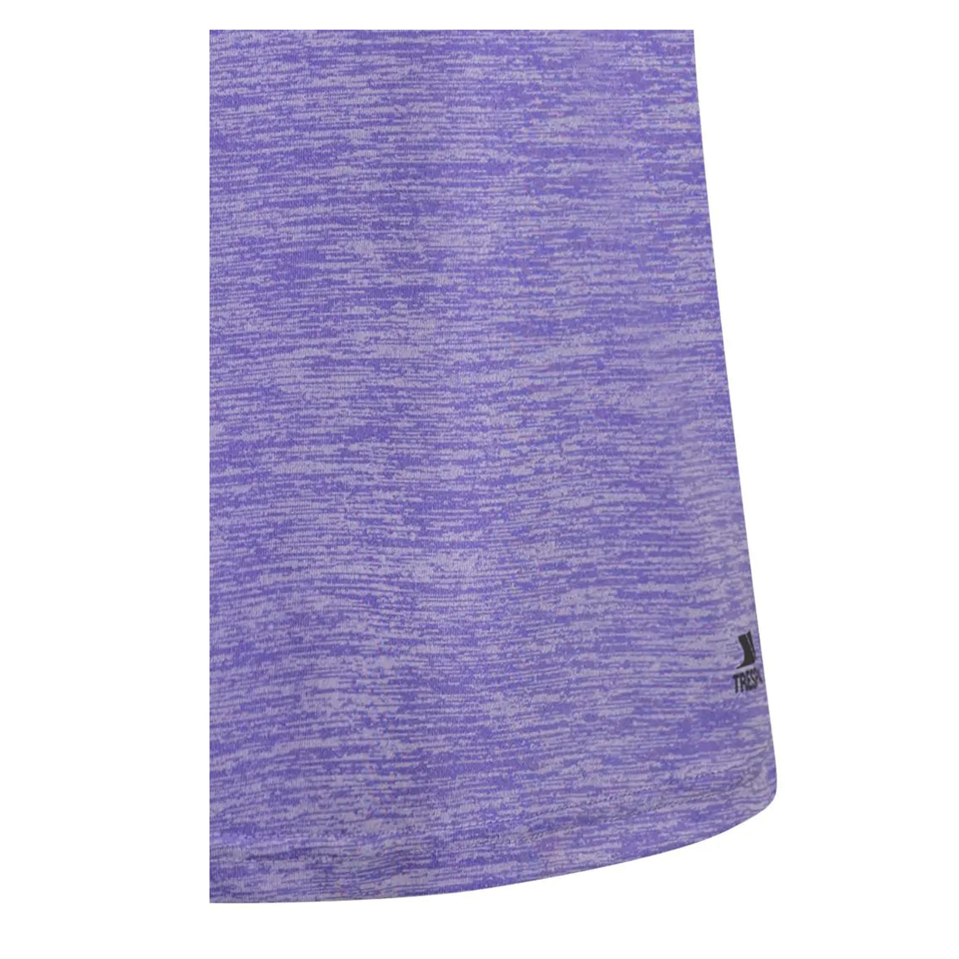 Lilac Marl - Side - Trespass Womens-Ladies Selinne Duo Skin Active Top