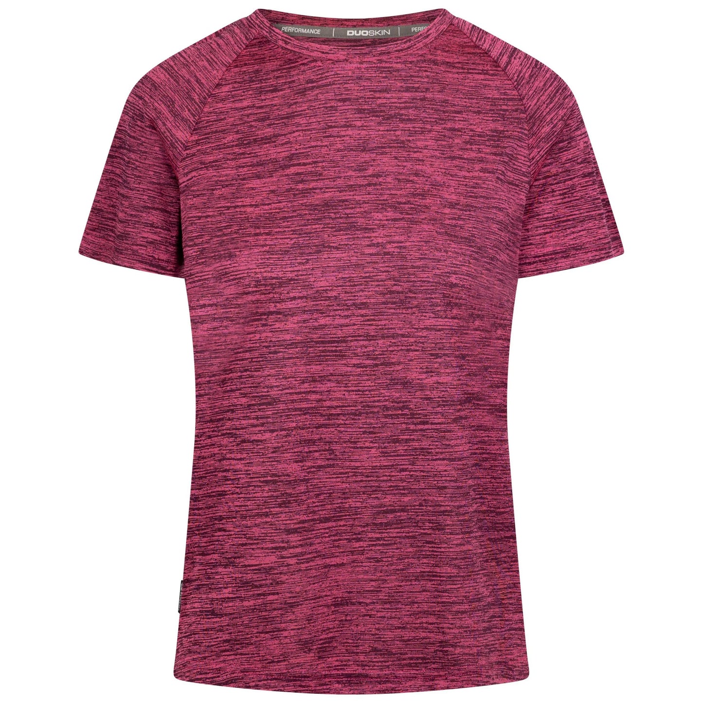 Cassis Marl - Front - Trespass Womens-Ladies Selinne Duo Skin Active Top