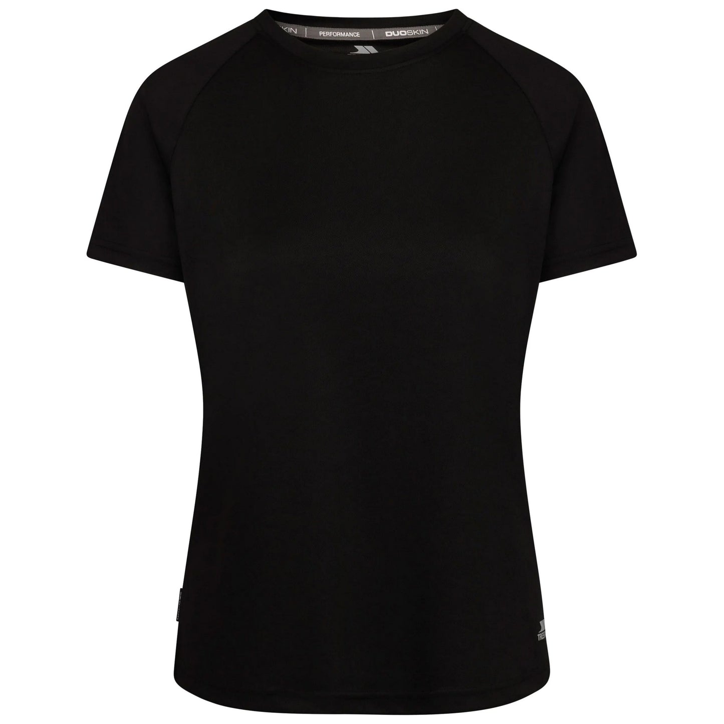 Black - Front - Trespass Womens-Ladies Claudette Active Top