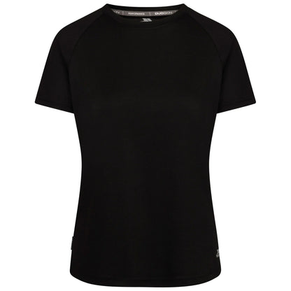 Black - Front - Trespass Womens-Ladies Claudette Active Top
