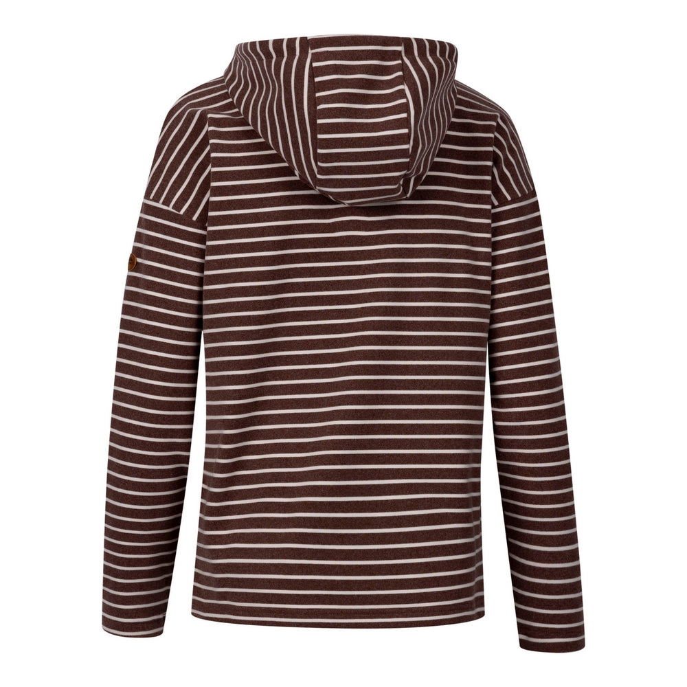 Chestnut - Back - Trespass Womens-Ladies Softly Hoodie