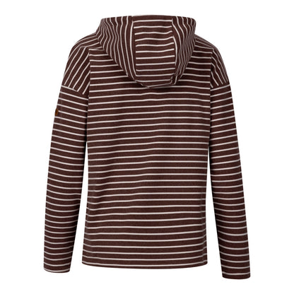 Chestnut - Back - Trespass Womens-Ladies Softly Hoodie