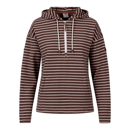 Chestnut - Front - Trespass Womens-Ladies Softly Hoodie
