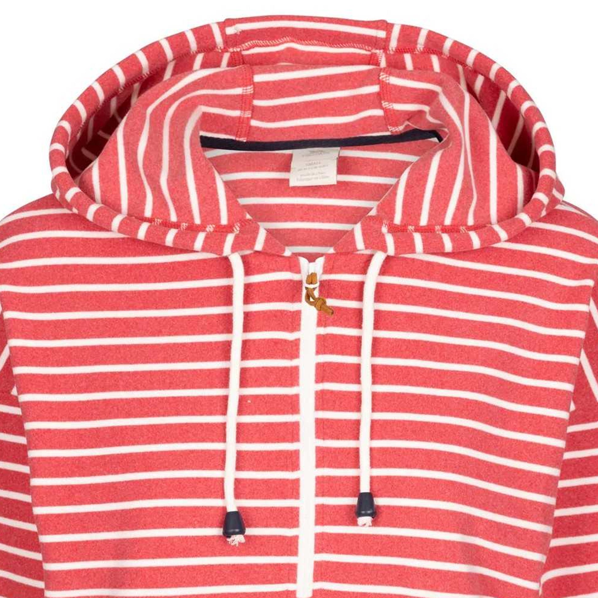 Red - Side - Trespass Womens-Ladies Softly Hoodie