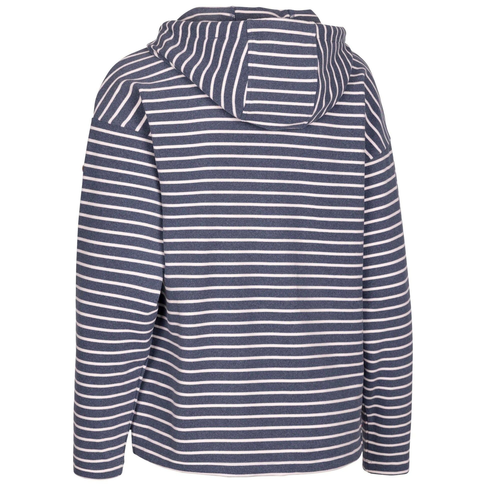 Navy - Back - Trespass Womens-Ladies Softly Hoodie