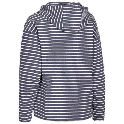 Navy - Back - Trespass Womens-Ladies Softly Hoodie