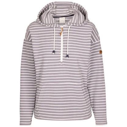 Platinum - Front - Trespass Womens-Ladies Softly Hoodie