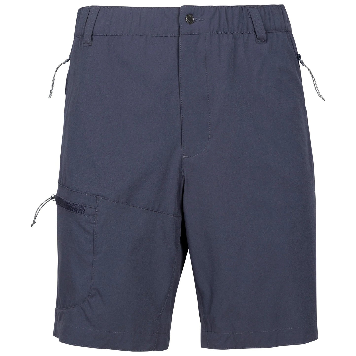 Dark Flint - Front - Trespass Mens Carlby Shorts