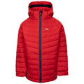 Red - Front - Trespass Childrens-Kids Eelow Jacket