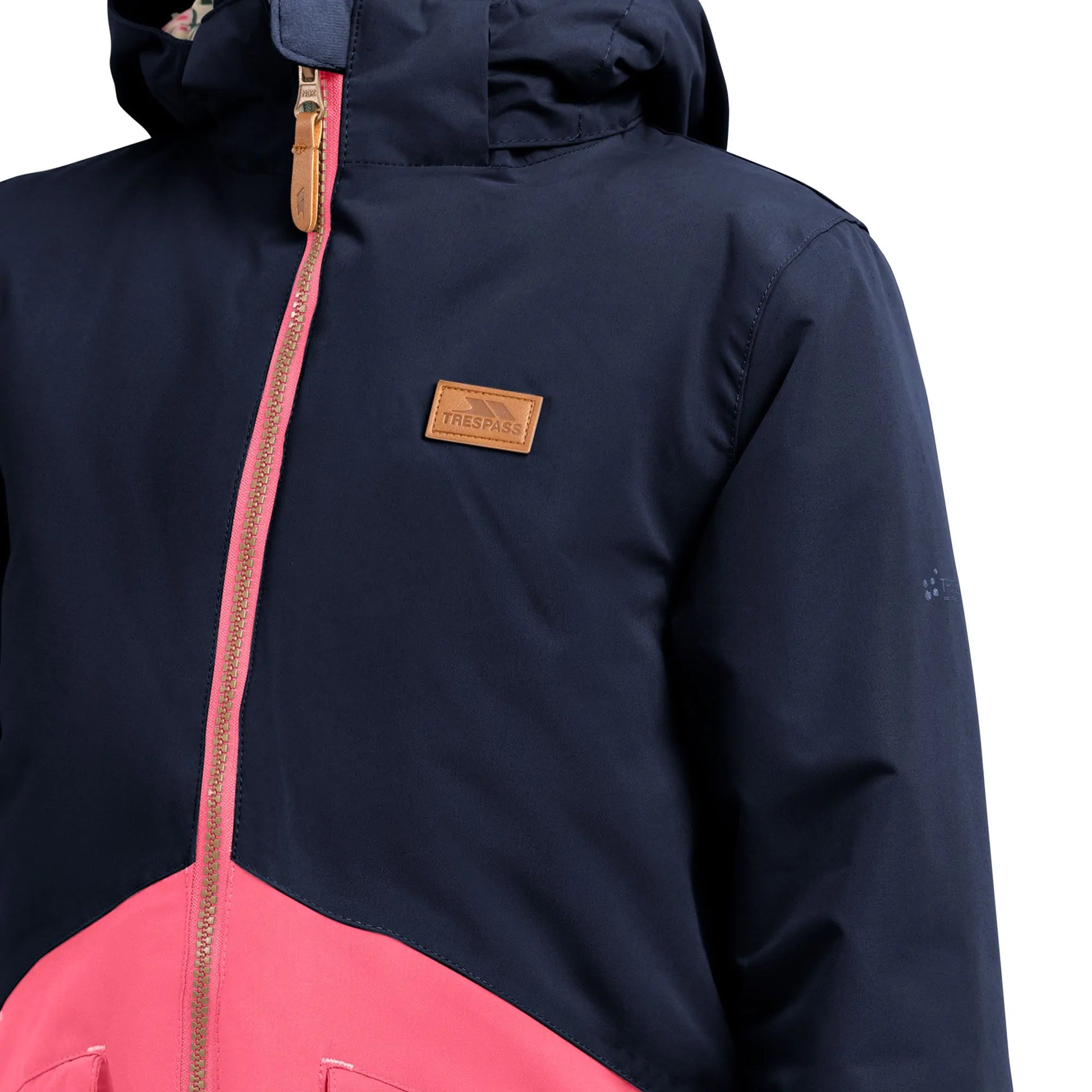 Strawberry - Pack Shot - Trespass Childrens-Kids Oleta Waterproof Raincoat