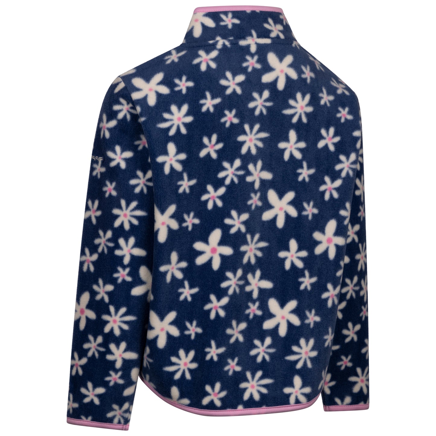 Blue Tone - Back - Trespass Girls Sibyilla Fleece Jacket