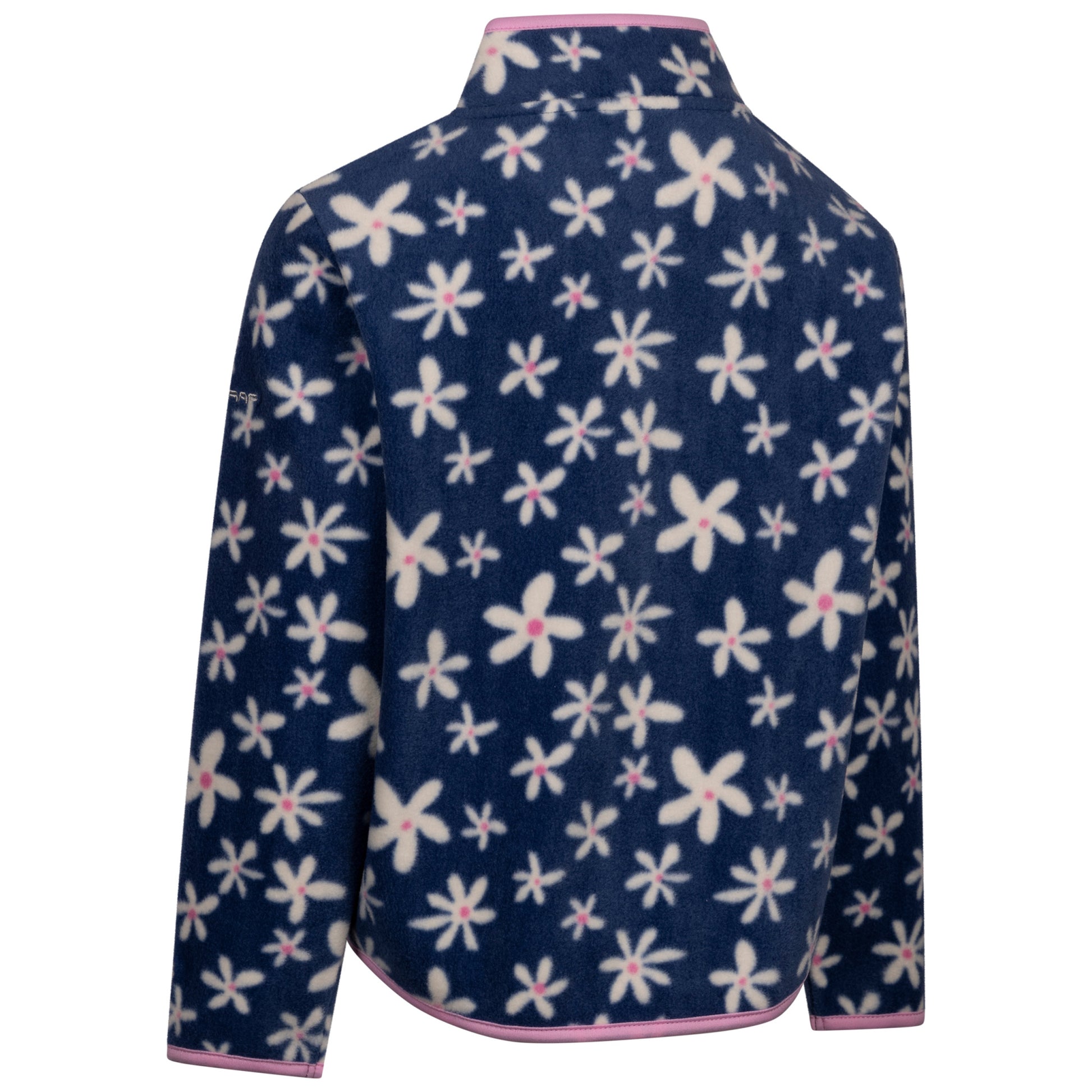 Blue Tone - Back - Trespass Girls Sibyilla Fleece Jacket
