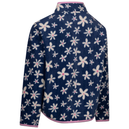 Blue Tone - Back - Trespass Girls Sibyilla Fleece Jacket