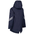 Navy - Back - Trespass Childrens-Kids Valleyfield Waterproof Jacket