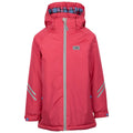 Strawberry - Front - Trespass Childrens-Kids Valleyfield Waterproof Jacket