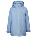 Cornflower Blue - Front - Trespass Childrens-Kids Valleyfield Waterproof Jacket