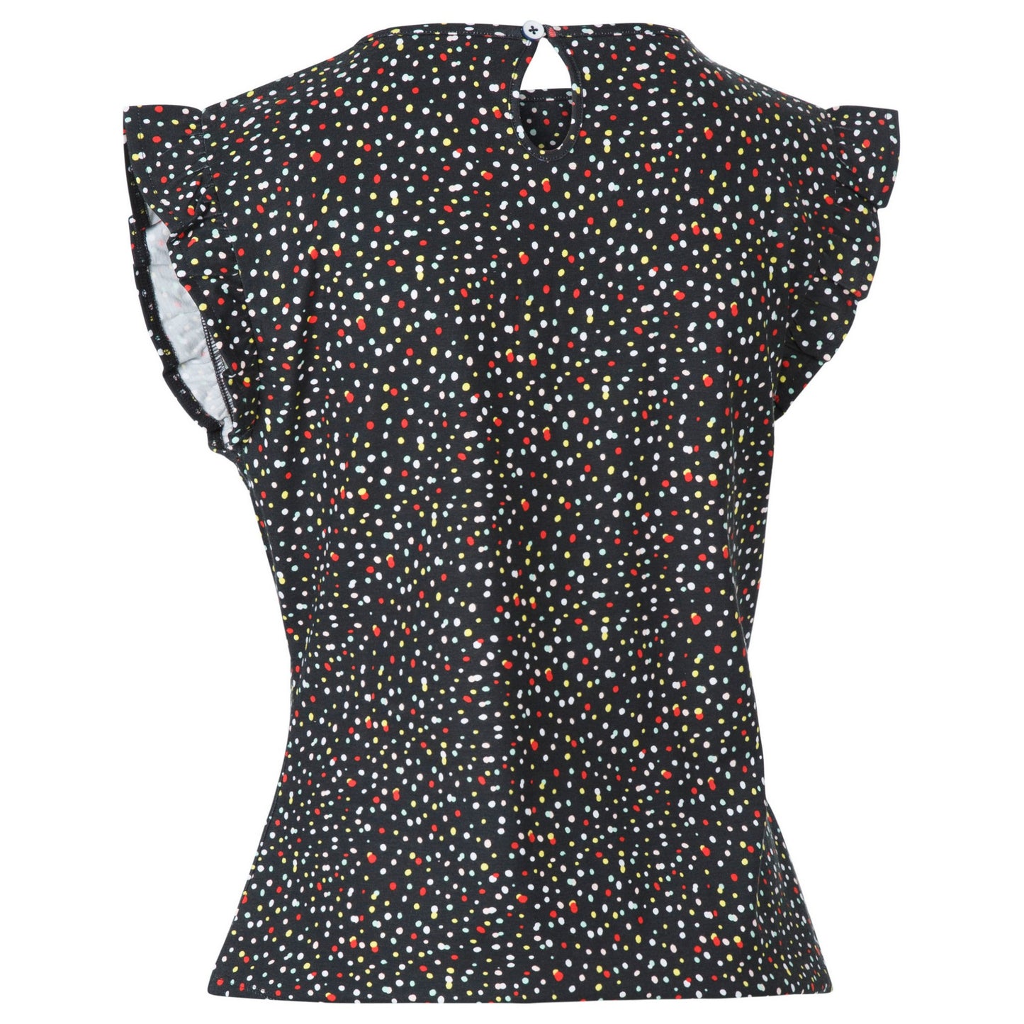 Black - Back - Trespass Womens-Ladies Tulissa Dotted Top
