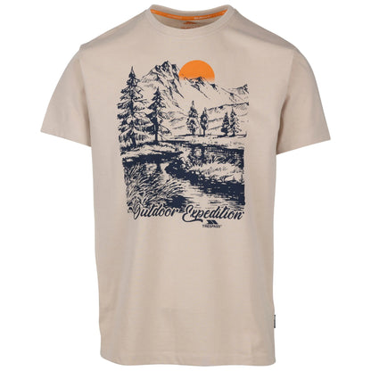 Soft Stone - Front - Trespass Mens Worden T-Shirt