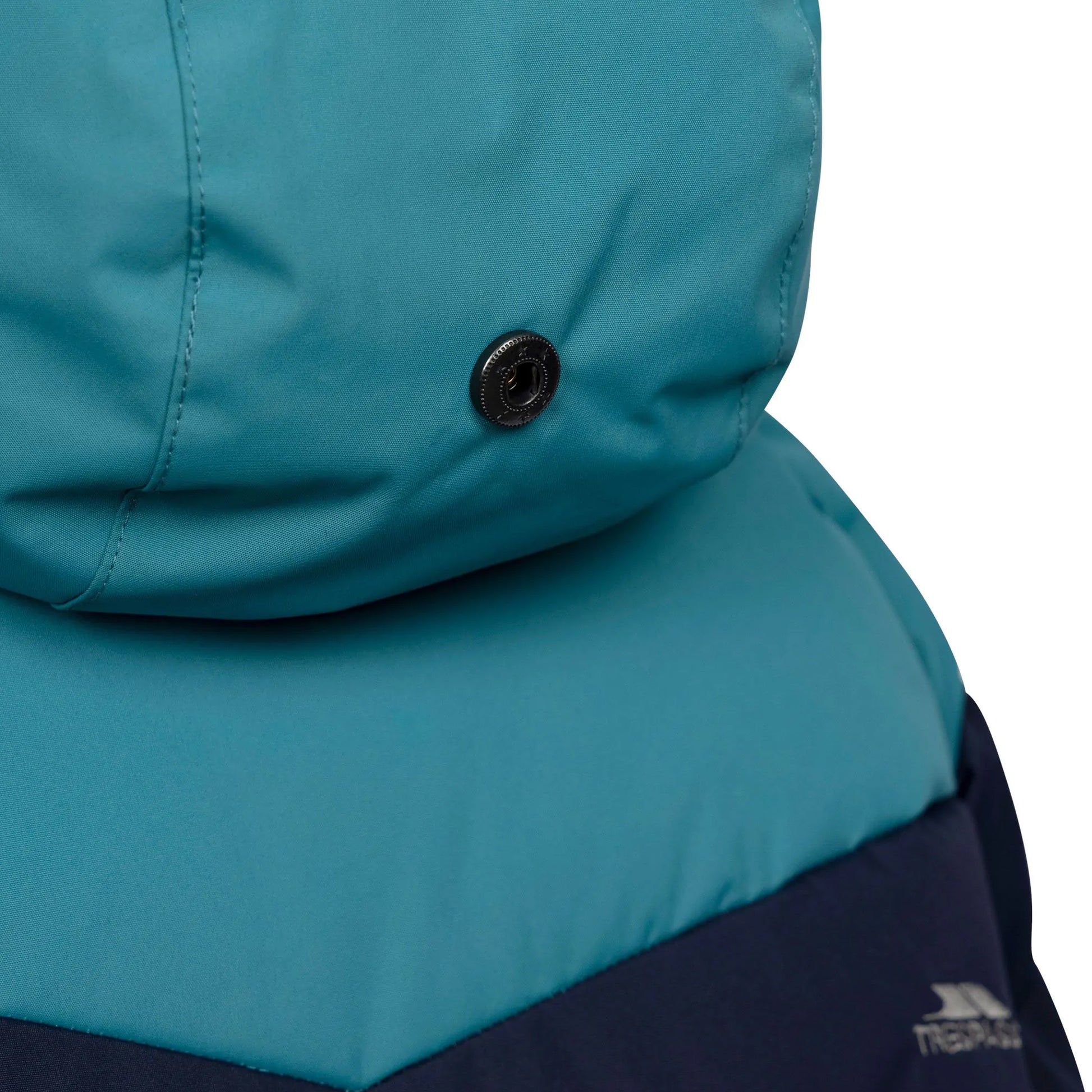 Light Teal - Pack Shot - Trespass Childrens-Kids Aldery Padded Jacket