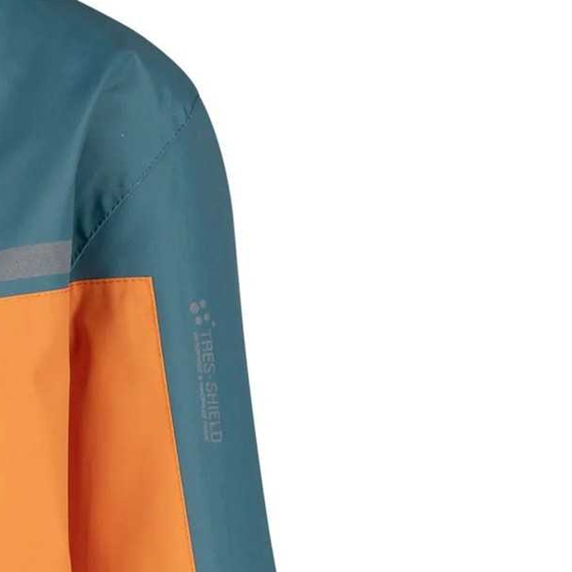 Pumpkin Orange-Spruce - Lifestyle - Trespass Boys Submerged Waterproof Jacket