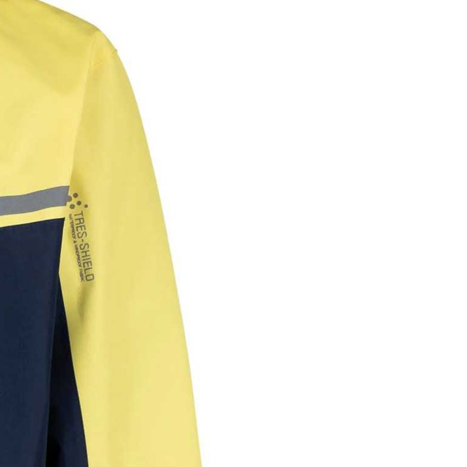 Navy-Yellow - Lifestyle - Trespass Boys Submerged Waterproof Jacket