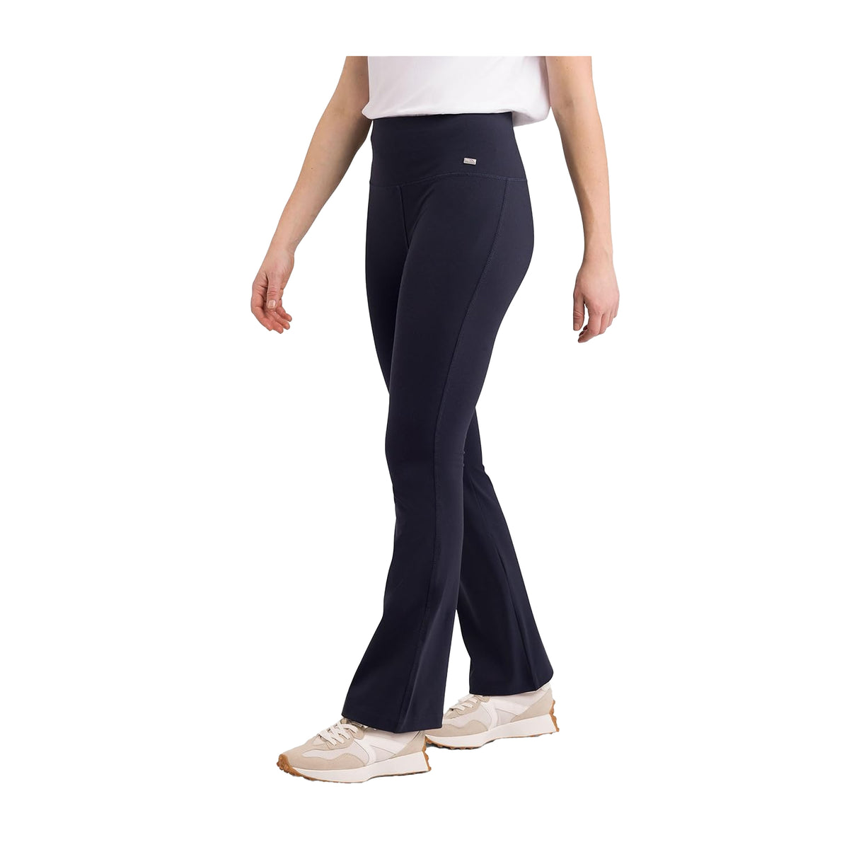 Black - Side - Trespass Womens-Ladies Ellen Flared Leggings