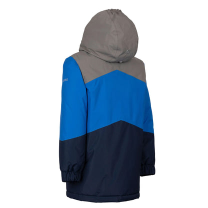 Navy Blue - Back - Trespass Childrens-Kids Westere Waterproof Jacket