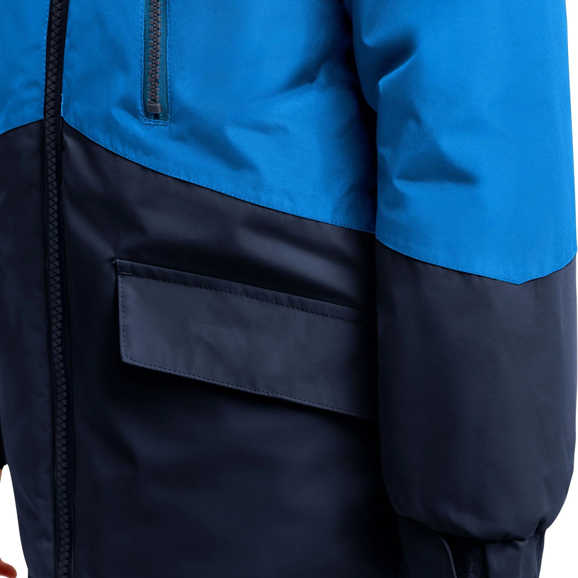 Navy Blue - Pack Shot - Trespass Childrens-Kids Westere Waterproof Jacket