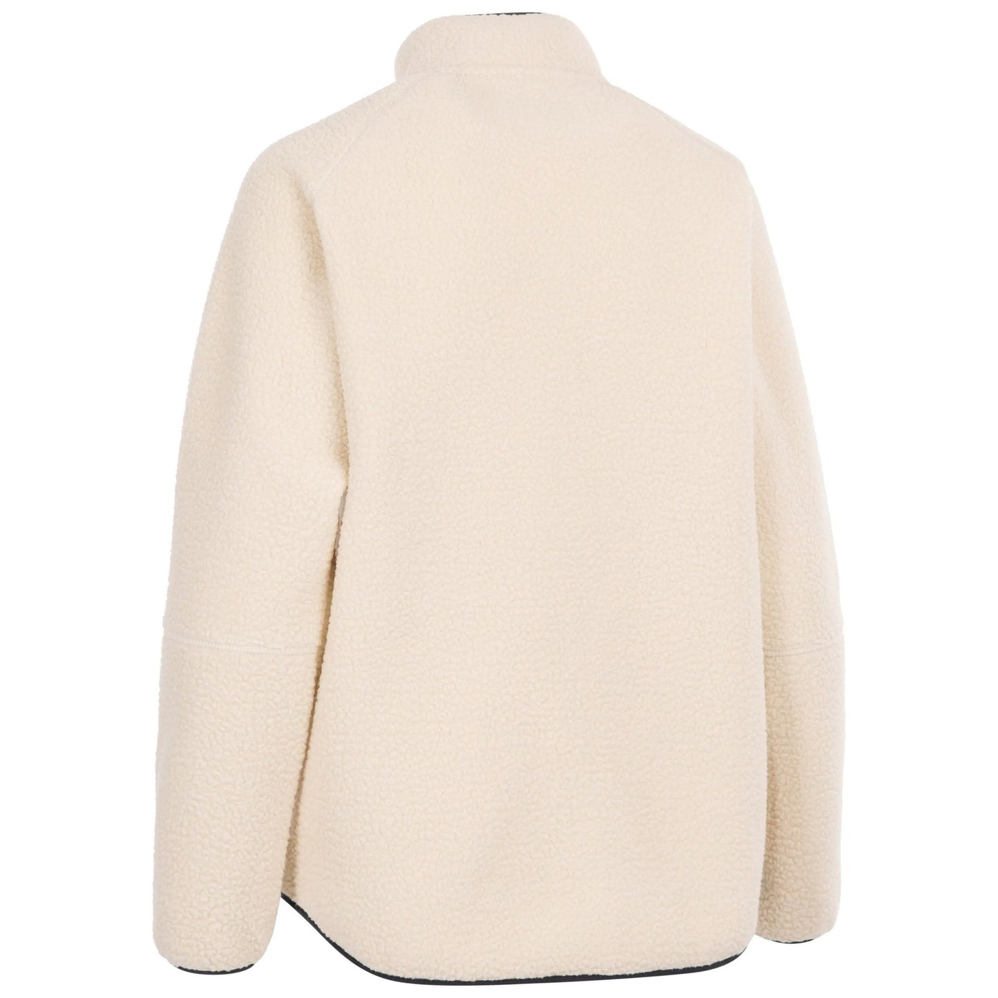 Ghost - Back - Trespass Womens-Ladies Quake Leather Trim Fleece Jacket