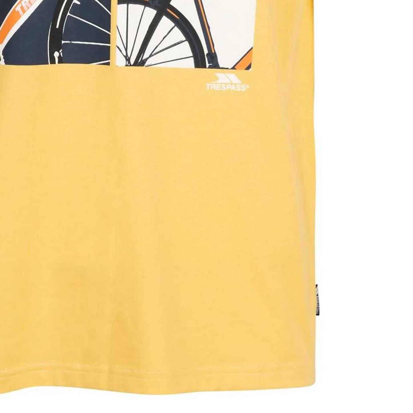Pale Maize - Lifestyle - Trespass Mens Chowder Bicycle T-Shirt