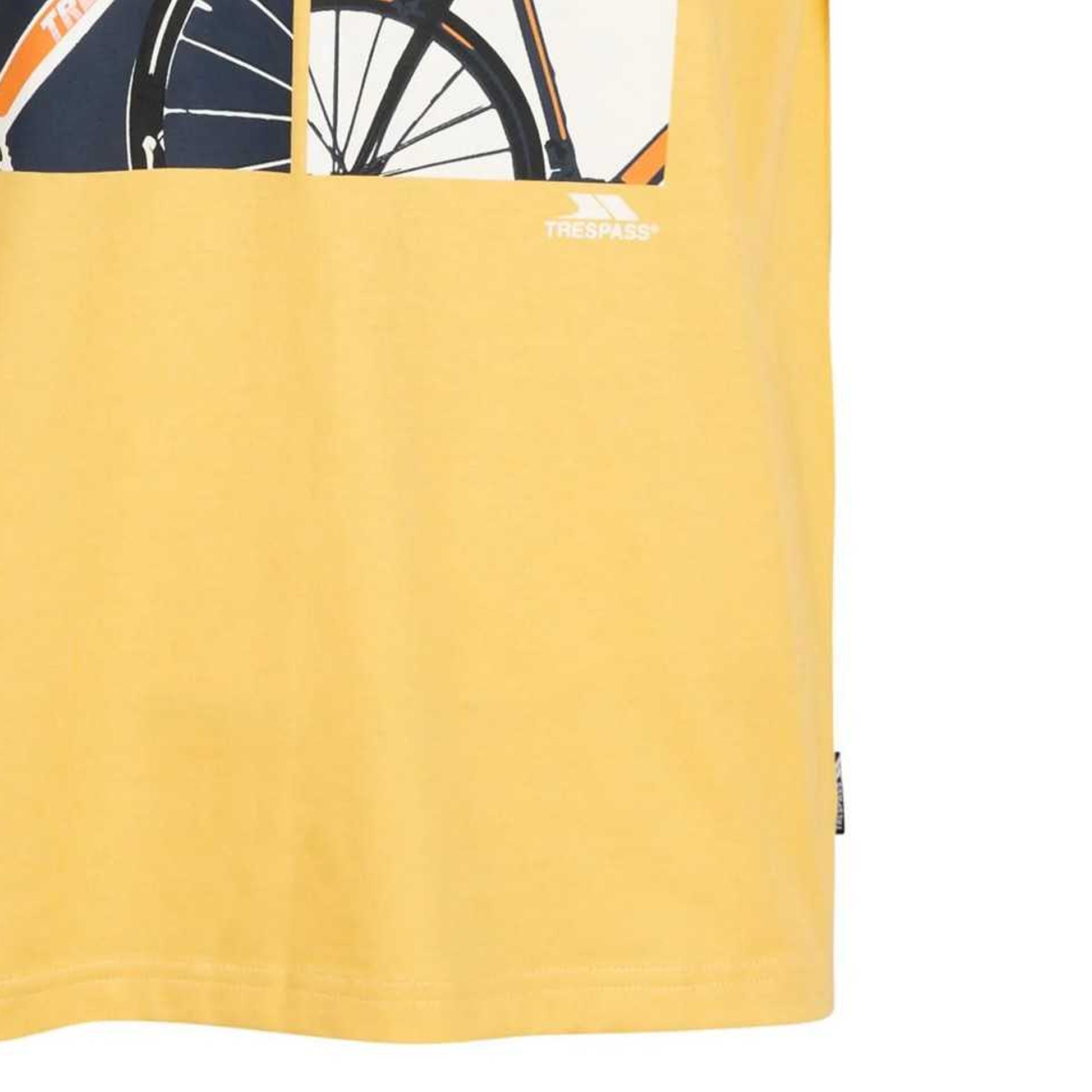 Pale Maize - Lifestyle - Trespass Mens Chowder Bicycle T-Shirt