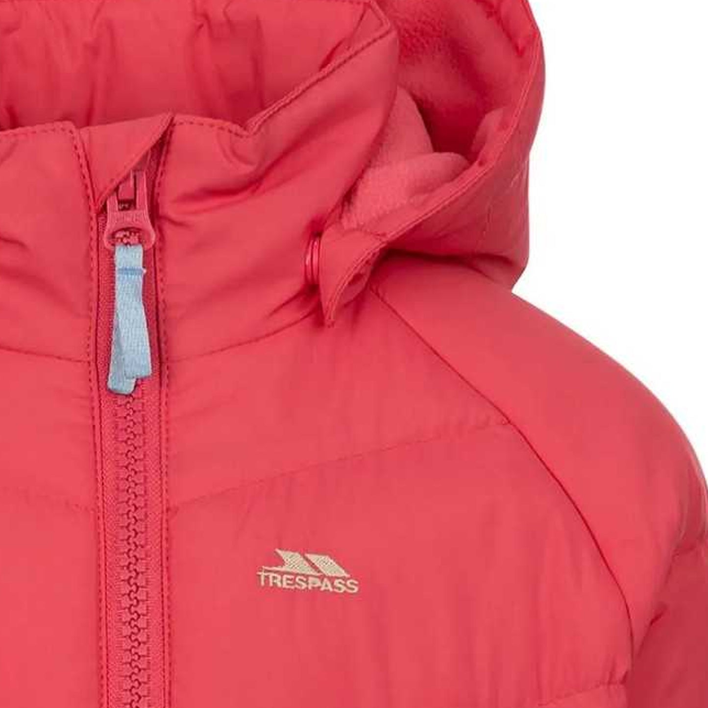 Strawberry - Side - Trespass Childrens-Kids Annah Padded Jacket