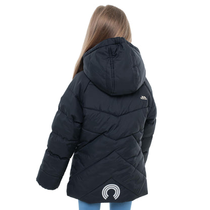 Black - Lifestyle - Trespass Childrens-Kids Annah Padded Jacket