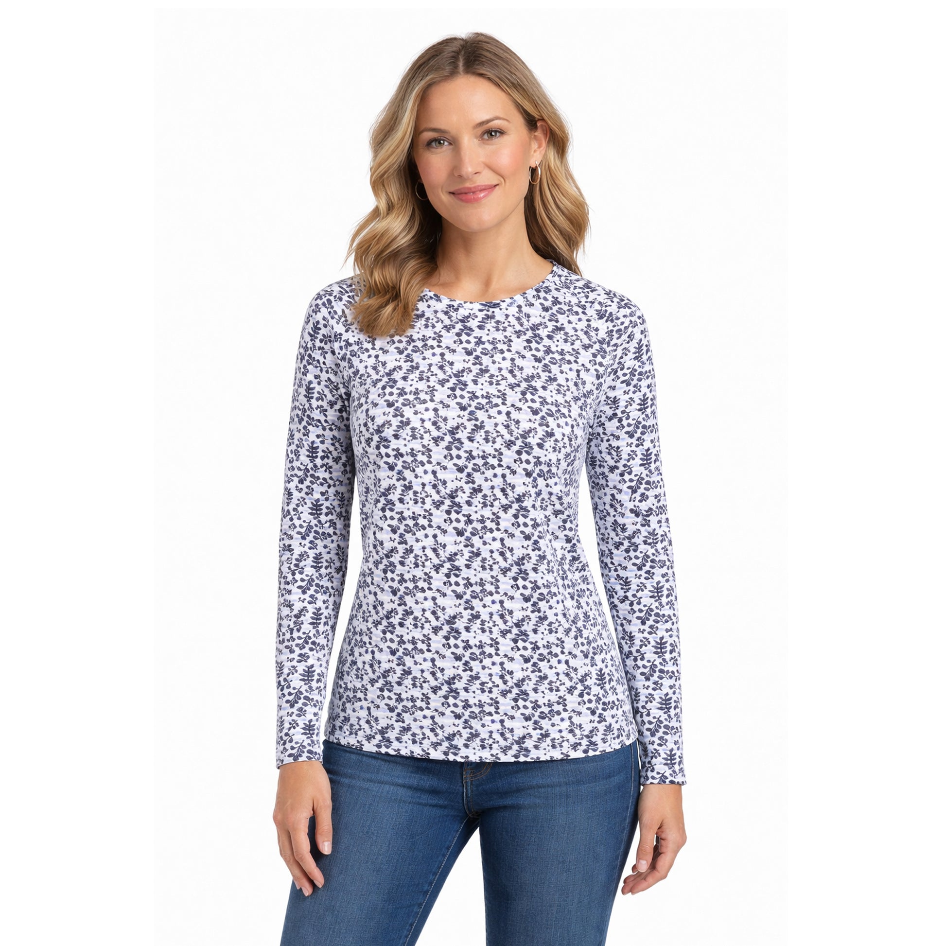 Cool Blue - Side - Trespass Womens-Ladies Lottie Top