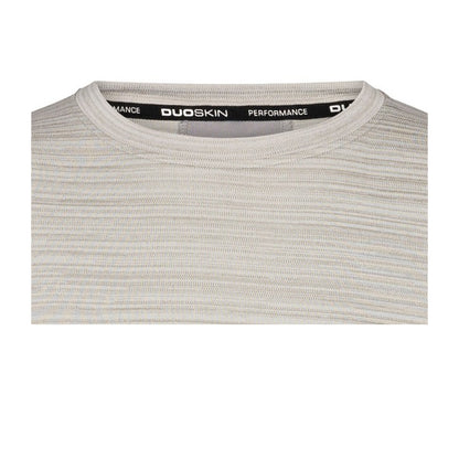 Platinum Marl - Side - Trespass Womens-Ladies Nettil Long-Sleeved Active Top