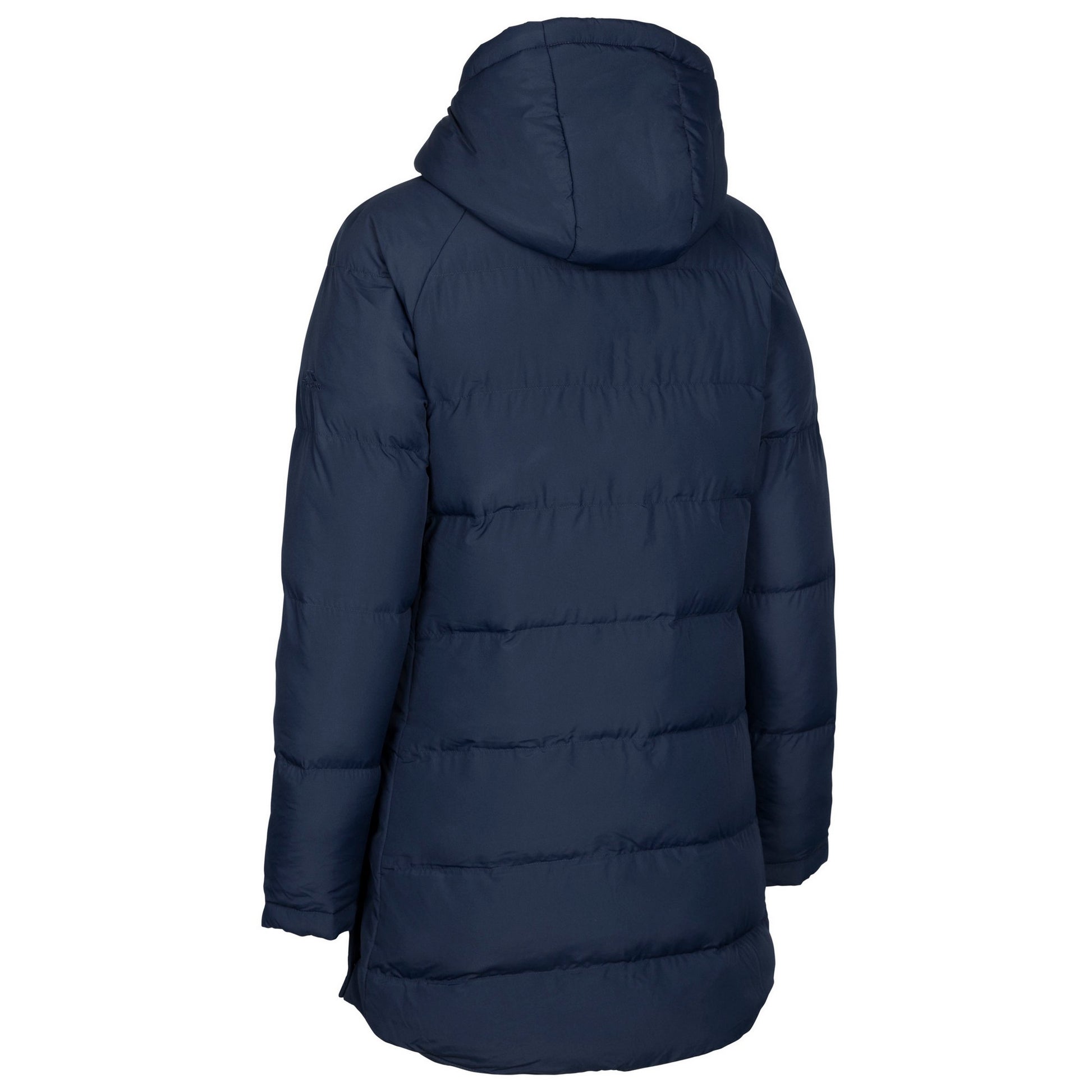 Navy - Back - Trespass Womens-Ladies Judda Padded Jacket