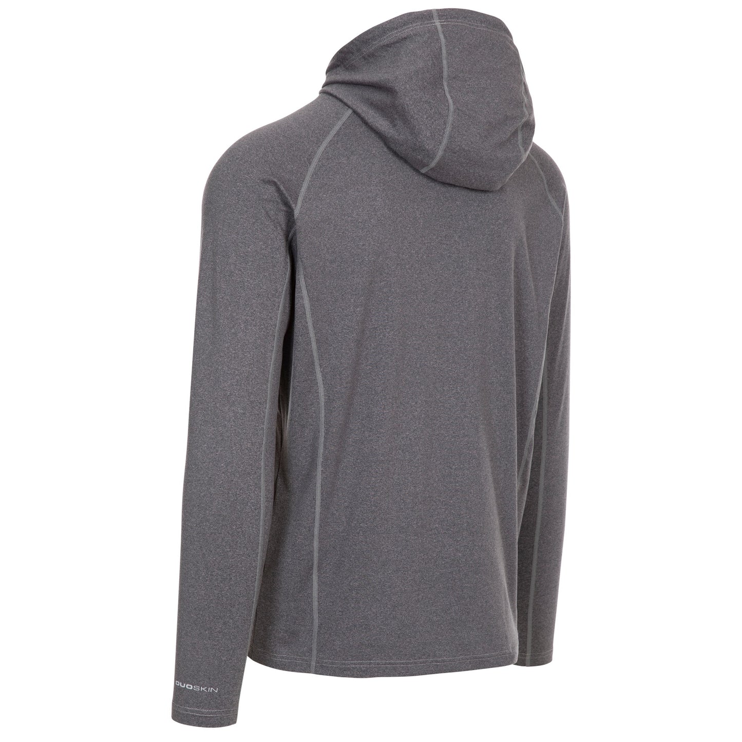 Dark Grey Marl - Back - Trespass Mens Monty Active Hoodie