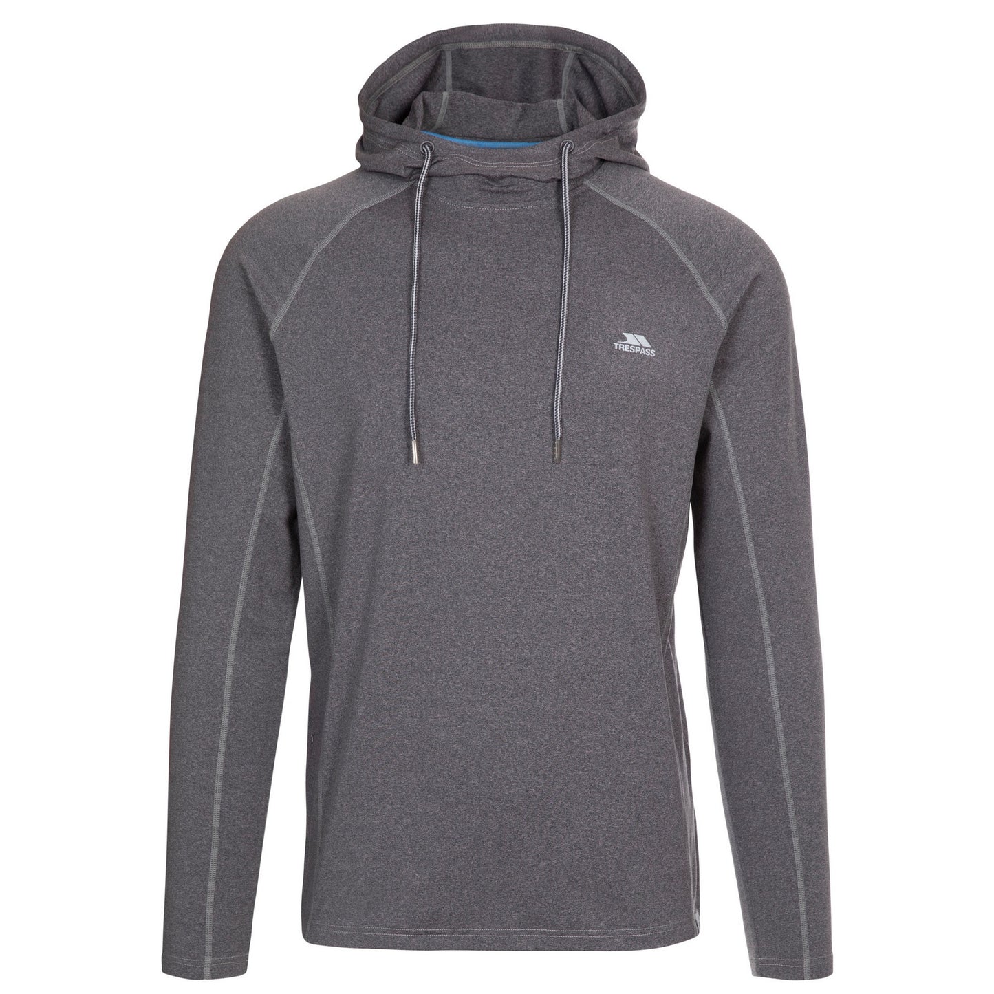 Dark Grey Marl - Front - Trespass Mens Monty Active Hoodie