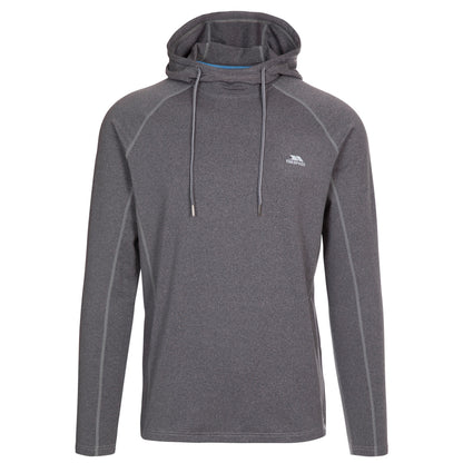 Dark Grey Marl - Front - Trespass Mens Monty Active Hoodie