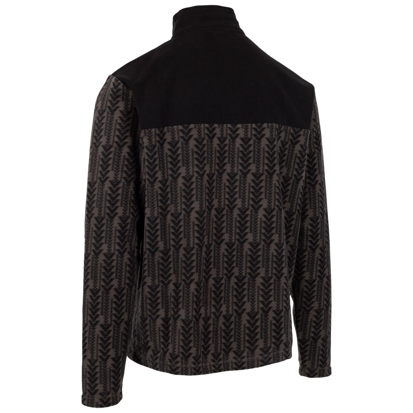Storm Grey - Back - Trespass Mens Embleton AT100 Fleece Top