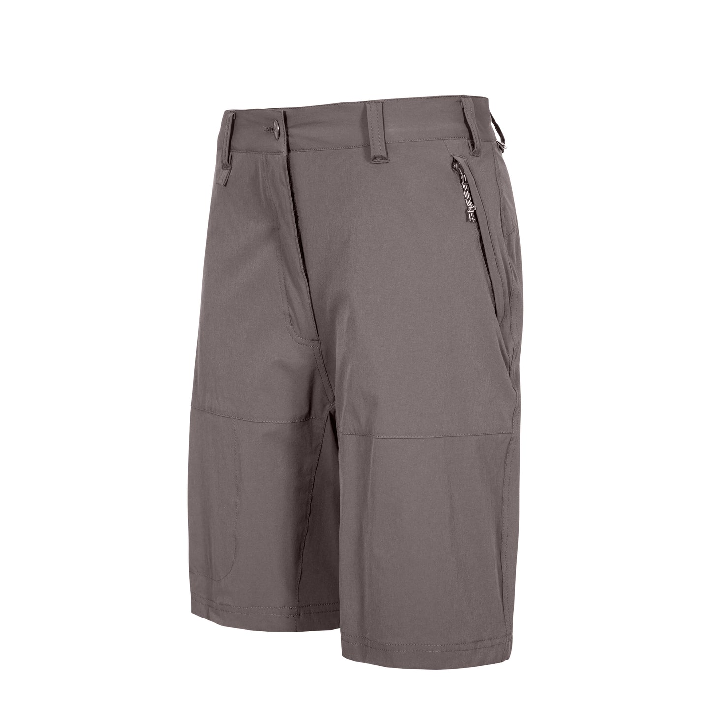 Storm Grey - Side - Trespass Womens-Ladies Rueful Shorts