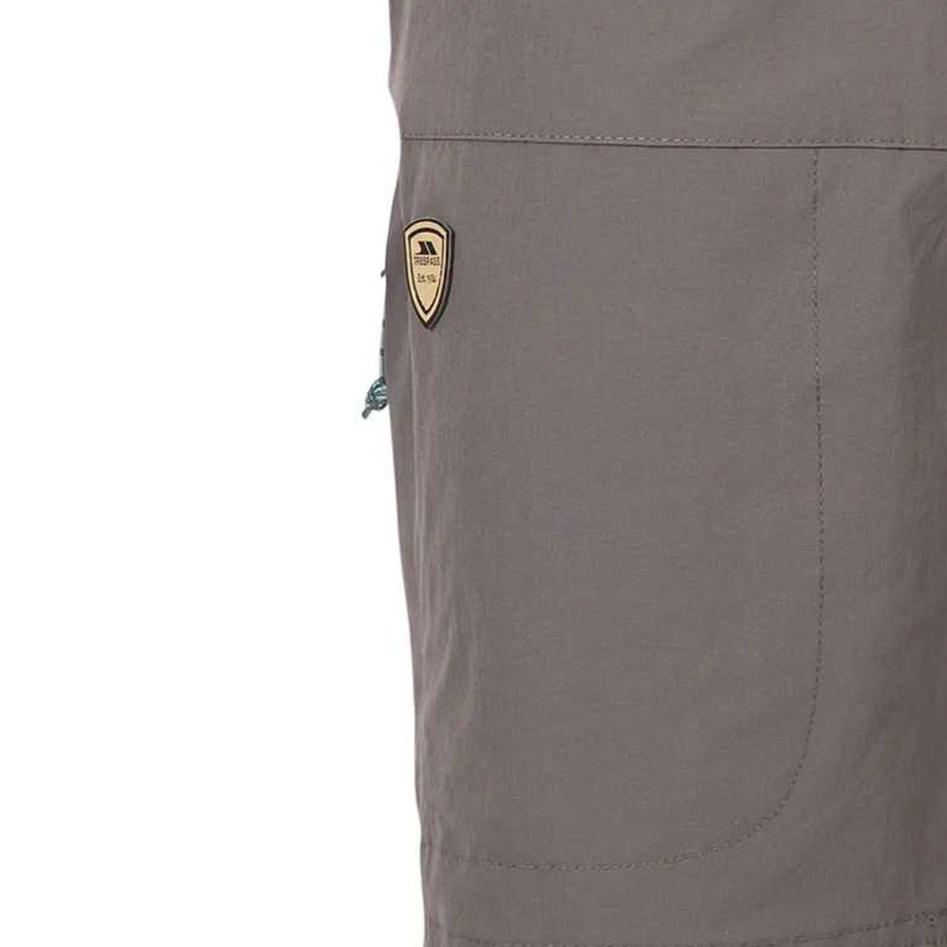 Storm Grey - Pack Shot - Trespass Womens-Ladies Rueful Shorts