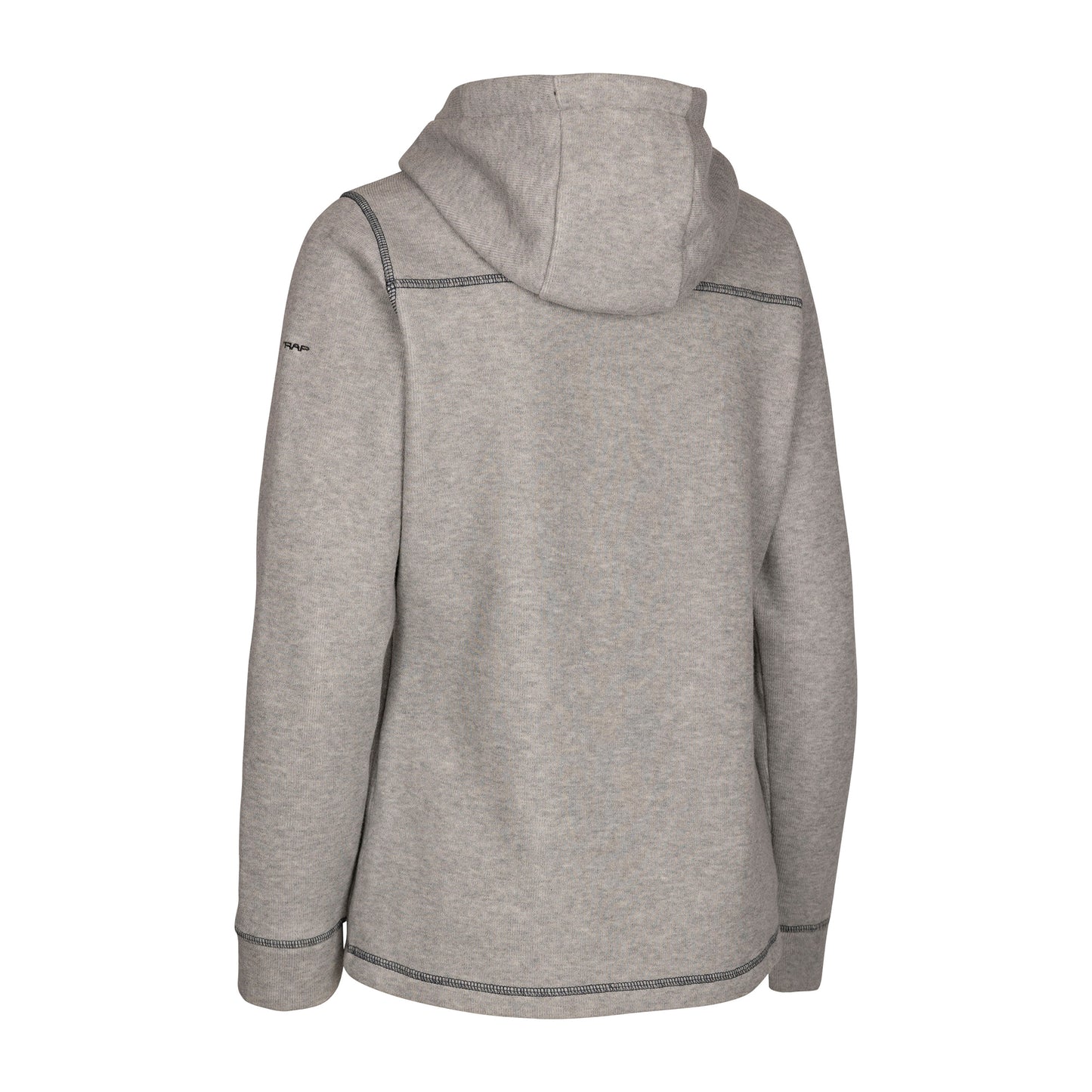 Grey - Back - Trespass Womens-Ladies Runpal At400 Fleece Jacket