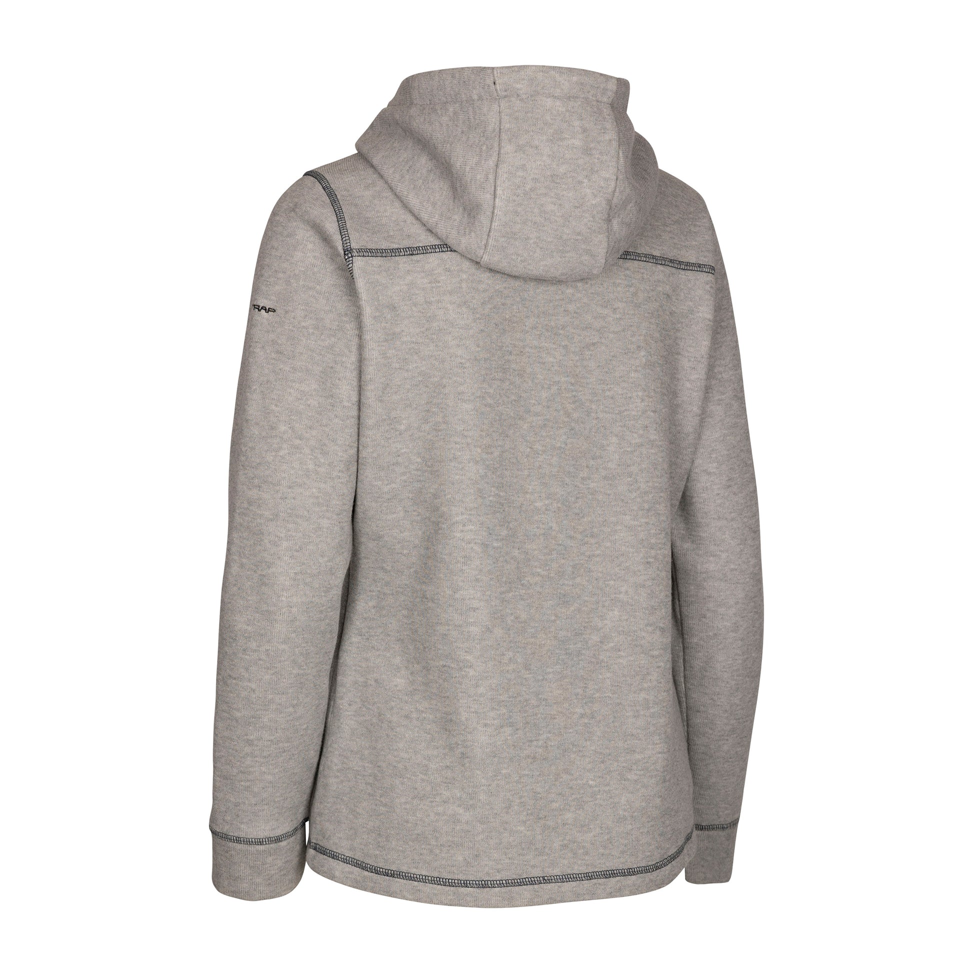 Grey - Back - Trespass Womens-Ladies Runpal At400 Fleece Jacket