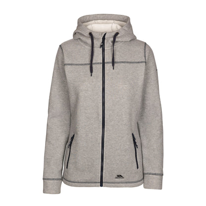 Grey - Front - Trespass Womens-Ladies Runpal At400 Fleece Jacket