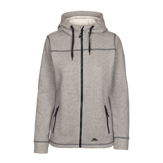 Grey - Front - Trespass Womens-Ladies Runpal At400 Fleece Jacket