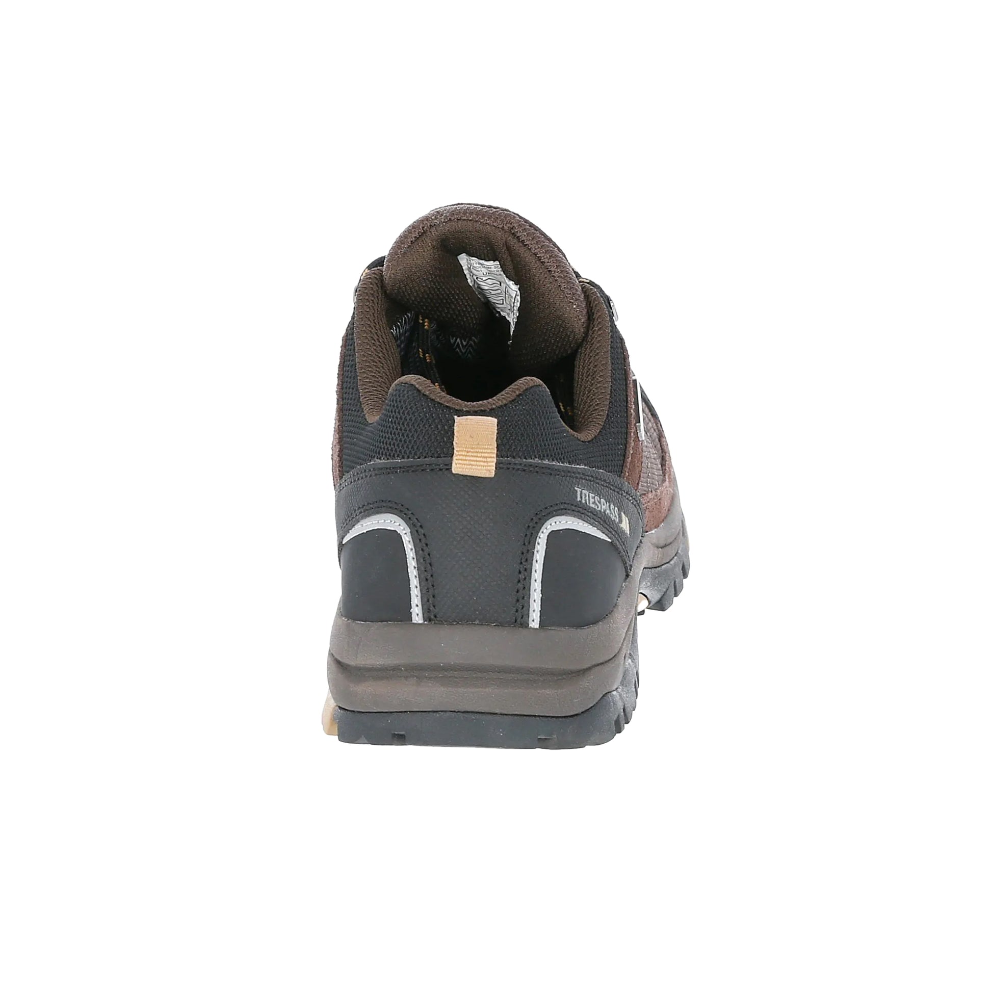 Dark Brown - Back - Trespass Mens Scarp Technical Trainers