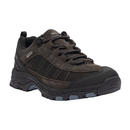 Coffee - Front - Trespass Mens Scarp Technical Trainers